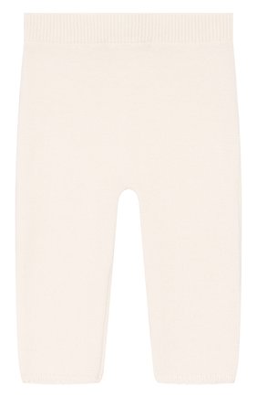 Детские кашемировые брюки DOLCE & GABBANA белого цвета, арт. L0EGC4/LK062 | Фото 2 (Материал внешний: Шерсть, Кашемир; Кросс-КТ НВ: Брюки)