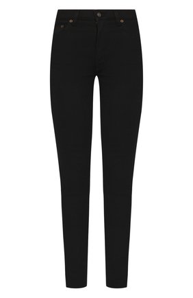Женские джинсы SAINT LAURENT черного цвета по цене 37200 руб., арт. 614478/Y0500 | Фото 1 Женские джинсы SAINT LAURENT черного цвета, арт. 614478/Y0500 | Фото 1
