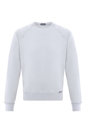 Мужской хлопковый свитшот TOM FORD голубого цвета по цене 51950 руб., арт. BU265/TFJ985 | Фото 1 Мужской хлопковый свитшот TOM FORD голубого цвета, арт. BU265/TFJ985 | Фото 1