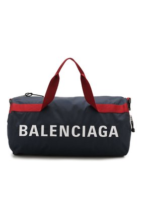 Мужская текстильная спортивная сумка wheel BALENCIAGA темно-синего цвета по цене 69950 руб., арт. 581807/HPG1X | Фото 1 Мужская текстильная спортивная сумка wheel BALENCIAGA темно-синего цвета, арт. 581807/HPG1X | Фото 1