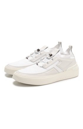 Мужские комбинированные кеды TOD’S черного цвета по цене 46450 руб., арт. XXM14C0CM30NXI | Фото 1 Мужские комбинированные кеды TOD’S черного цвета, арт. XXM14C0CM30NXI | Фото 1