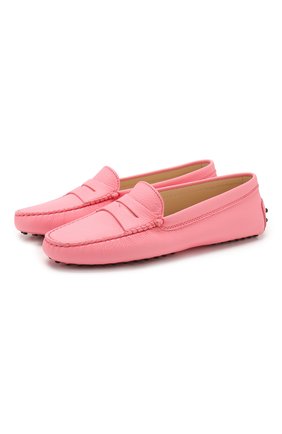 Женские кожаные мокасины TOD’S розового цвета по цене 28700 руб., арт. XXW00G000105J1 | Фото 1 Женские кожаные мокасины TOD’S розового цвета, арт. XXW00G000105J1 | Фото 1