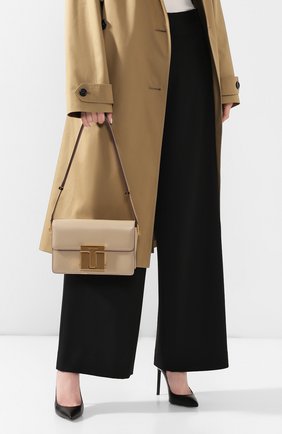 Женская сумка TOM FORD бежевого цвета по цене 159000 руб., арт. L1262T-LG0009 | Фото 2 Женская сумка TOM FORD бежевого цвета, арт. L1262T-LG0009 | Фото 2