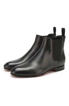 Женские кожаные челси SANTONI черного цвета по цене 57600 руб., арт. WTSM57515BI3CLGAN01 | Фото 1 Женские кожаные челси SANTONI черного цвета, арт. WTSM57515BI3CLGAN01 | Фото 1