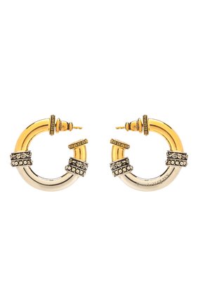 Женские серьги ALEXANDER MCQUEEN разноцветного цвета по цене 37200 руб., арт. 610970/J160Y | Фото 1 Женские серьги ALEXANDER MCQUEEN разноцветного цвета, арт. 610970/J160Y | Фото 1 (Материал: Металл)