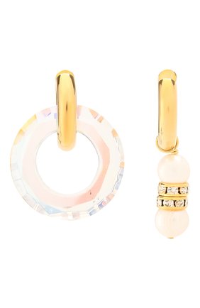 Женские серьги TIMELESS PEARLY золотого цвета по цене 24000 руб., арт. B01960 | Фото 1 Женские серьги TIMELESS PEARLY золотого цвета, арт. B01960 | Фото 1