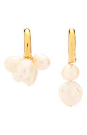 Женские серьги TIMELESS PEARLY золотого цвета по цене 33100 руб., арт. B01962 | Фото 1 Женские серьги TIMELESS PEARLY золотого цвета, арт. B01962 | Фото 1