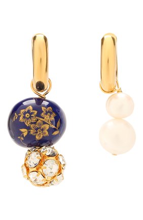 Женские серьги TIMELESS PEARLY золотого цвета по цене 33100 руб., арт. B01969 | Фото 1 Женские серьги TIMELESS PEARLY золотого цвета, арт. B01969 | Фото 1
