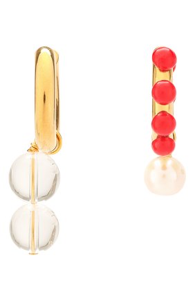 Женские серьги TIMELESS PEARLY золотого цвета по цене 29950 руб., арт. B01973 | Фото 1 Женские серьги TIMELESS PEARLY золотого цвета, арт. B01973 | Фото 1