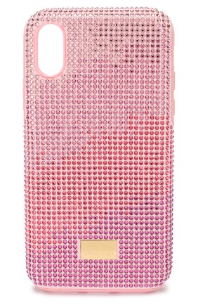 Мужской чехол для iphone x/xs SWAROVSKI розового цвета по цене 5980 руб., арт. 5449510 | Фото 1 Мужской чехол для iphone x/xs SWAROVSKI розового цвета, арт. 5449510 | Фото 1