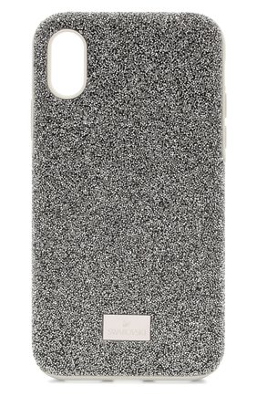 Мужской чехол для iphone x/xs SWAROVSKI серебряного цвета по цене 5980 руб., арт. 5503552 | Фото 1 Мужской чехол для iphone x/xs SWAROVSKI серебряного цвета, арт. 5503552 | Фото 1