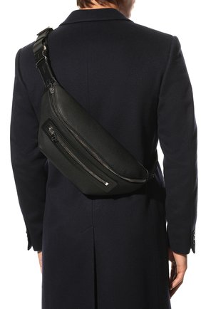 Мужская кожаная поясная сумка TOM FORD черного цвета по цене 161500 руб., арт. H0396P-LCL037 | Фото 2 Мужская кожаная поясная сумка TOM FORD черного цвета, арт. H0396P-LCL037 | Фото 2