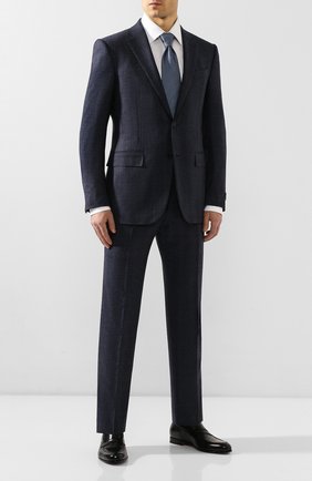 Мужские кожаные пенни-лоферы SANTONI черного цвета по цене 47750 руб., арт. MCAZ16569SA3ESCSN01 | Фото 2 Мужские кожаные пенни-лоферы SANTONI черного цвета, арт. MCAZ16569SA3ESCSN01 | Фото 2