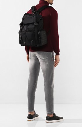 Мужской текстильный рюкзак ZEGNA COUTURE черного цвета по цене 66100 руб., арт. C1566X-LHB0L | Фото 2 Мужской текстильный рюкзак ZEGNA COUTURE черного цвета, арт. C1566X-LHB0L | Фото 2