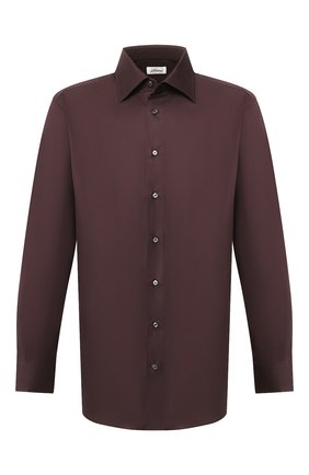 Мужская хлопковая сорочка BRIONI коричневого цвета по цене 45400 руб., арт. RCL90L/PZ023 | Фото 1 Мужская хлопковая сорочка BRIONI коричневого цвета, арт. RCL90L/PZ023 | Фото 1