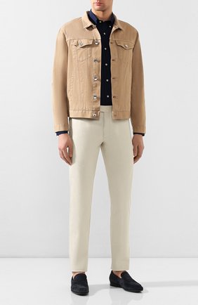 Мужская хлопковая рубашка POLO RALPH LAUREN темно-синего цвета по цене 8380 руб., арт. 710792044 | Фото 2 Мужская хлопковая рубашка POLO RALPH LAUREN темно-синего цвета, арт. 710792044 | Фото 2