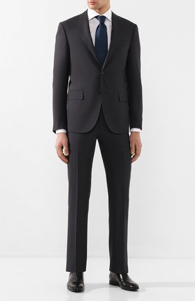 Мужской шерстяной костюм CORNELIANI темно-серого цвета по цене 133000 руб., арт. 857268-0118414/92 Q1 | Фото 1 Мужской шерстяной костюм CORNELIANI темно-серого цвета, арт. 857268-0118414/92 Q1 | Фото 1