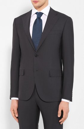 Мужской шерстяной костюм CORNELIANI темно-серого цвета по цене 133000 руб., арт. 857268-0118414/92 Q1 | Фото 2 Мужской шерстяной костюм CORNELIANI темно-серого цвета, арт. 857268-0118414/92 Q1 | Фото 2