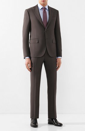 Мужской шерстяной костюм CORNELIANI коричневого цвета по цене 118000 руб., арт. 857268-0114135/92 Q1 | Фото 1 Мужской шерстяной костюм CORNELIANI коричневого цвета, арт. 857268-0114135/92 Q1 | Фото 1