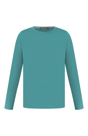 Мужская лонгслив из шелка и хлопка LORO PIANA зеленого цвета по цене 51150 руб., арт. FAF6129 | Фото 1 Мужская лонгслив из шелка и хлопка LORO PIANA зеленого цвета, арт. FAF6129 | Фото 1