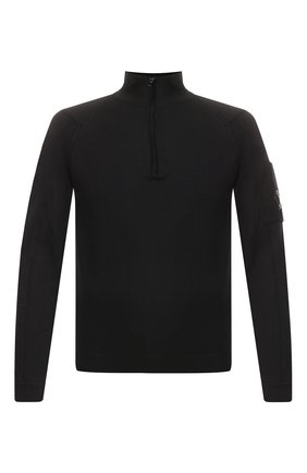 Мужской хлопковый джемпер C.P. COMPANY черного цвета по цене 20600 руб., арт. 08CMKN109A-004037A | Фото 1 Мужской хлопковый джемпер C.P. COMPANY черного цвета, арт. 08CMKN109A-004037A | Фото 1