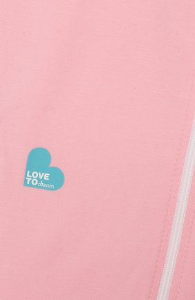 Детский спальный комбинезон LOVE TO DREAM розового цвета по цене 2000 руб., арт. L10 01 001 PK M | Фото 3 Детский спальный комбинезон LOVE TO DREAM розового цвета, арт. L10 01 001 PK M | Фото 3