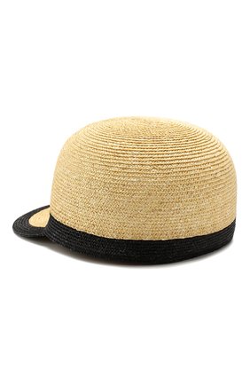 Женская соломенная кепка INVERNI бежевого цвета, арт. 4854CCG5 | Фото 2 (Материал: Растительное волокно)