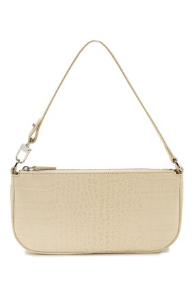 Женская сумка rachel BY FAR кремвого цвета, арт. 18FWRCLSCEDMED | Фото 1 (Сумки-технические: Сумки top-handle; Материал: Натуральная кожа; Размер: medium)