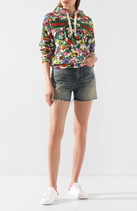 Женские кожаные кеды valentino garavani backnet VALENTINO фуксия цвета по цене 41550 руб., арт. TW0S0M20/MSS | Фото 2 Женские кожаные кеды valentino garavani backnet VALENTINO фуксия цвета, арт. TW0S0M20/MSS | Фото 2