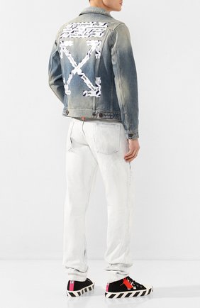 Мужские текстильные кеды OFF-WHITE черного цвета по цене 29950 руб., арт. 0MIA119S20D330381001 | Фото 2 Мужские текстильные кеды OFF-WHITE черного цвета, арт. 0MIA119S20D330381001 | Фото 2