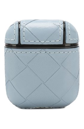 Мужской чехол для airpods BOTTEGA VENETA голубого цвета по цене 30950 руб., арт. 612042/VCPP0 | Фото 1 Мужской чехол для airpods BOTTEGA VENETA голубого цвета, арт. 612042/VCPP0 | Фото 1