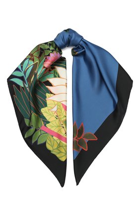 Женский шелковый платок valentino garavani VALENTINO синего цвета по цене 29750 руб., арт. TW0EI114/ZDI | Фото 1 Женский шелковый платок valentino garavani VALENTINO синего цвета, арт. TW0EI114/ZDI | Фото 1