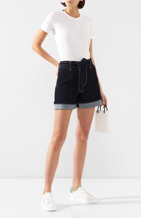 Женская хлопковая футболка DOLCE & GABBANA белого цвета по цене 19800 руб., арт. F8L61T/FU7EQ | Фото 2 Женская хлопковая футболка DOLCE & GABBANA белого цвета, арт. F8L61T/FU7EQ | Фото 2