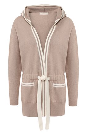 Женский хлопковый кардиган TAK.ORI бежевого цвета по цене 49950 руб., арт. CDK41020WV100SS20 | Фото 1 Женский хлопковый кардиган TAK.ORI бежевого цвета, арт. CDK41020WV100SS20 | Фото 1