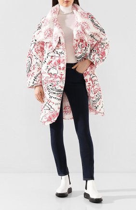 Женское двустороннее пальто STELLA MCCARTNEY белого цвета по цене 153000 руб., арт. 594985/S0A22 | Фото 2 Женское двустороннее пальто STELLA MCCARTNEY белого цвета, арт. 594985/S0A22 | Фото 2