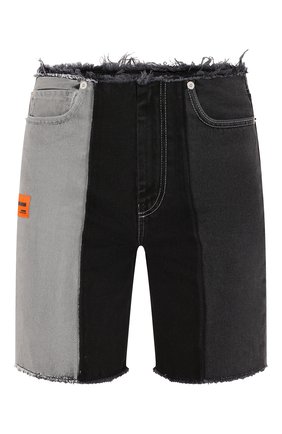Женские джинсовые шорты HERON PRESTON серого цвета по цене 38950 руб., арт. HWYC006R20797004R100 | Фото 1 Женские джинсовые шорты HERON PRESTON серого цвета, арт. HWYC006R20797004R100 | Фото 1