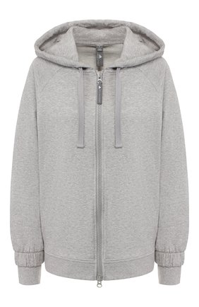 Женский хлопковая толстовка ADIDAS BY STELLA MCCARTNEY серого цвета по цене 9360 руб., арт. FL3734 | Фото 1 Женский хлопковая толстовка ADIDAS BY STELLA MCCARTNEY серого цвета, арт. FL3734 | Фото 1