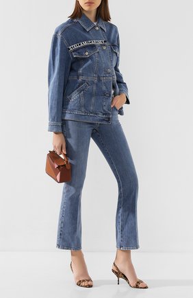 Женская джинсовая куртка STELLA MCCARTNEY синего цвета по цене 79950 руб., арт. 600937/SNH95 | Фото 2 Женская джинсовая куртка STELLA MCCARTNEY синего цвета, арт. 600937/SNH95 | Фото 2
