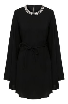Женское платье из вискозы STELLA MCCARTNEY черного цвета по цене 244000 руб., арт. 600427/SNA60 | Фото 1 Женское платье из вискозы STELLA MCCARTNEY черного цвета, арт. 600427/SNA60 | Фото 1 (Длина Ж (юбки, платья, шорты): Мини; Рукава: Длинные; Случай: Повседневный; Статус проверки: Проверена категория; Материал внешний: Вискоза; Женское Кросс-КТ: Платье-одежда)