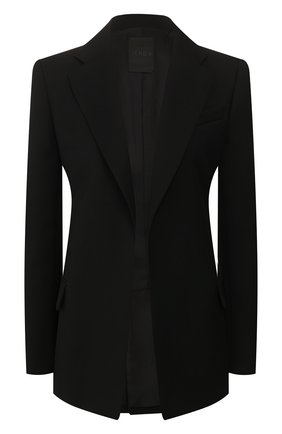Женский шерстяной жакет VALENTINO черного цвета по цене 220500 руб., арт. TB0CE1U55J2 | Фото 1 Женский шерстяной жакет VALENTINO черного цвета, арт. TB0CE1U55J2 | Фото 1
