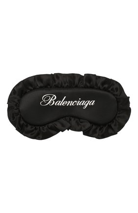 Женские повязка на глаза для сна BALENCIAGA черного цвета по цене 9840 руб., арт. 614962/357B5 | Фото 1 Женские повязка на глаза для сна BALENCIAGA черного цвета, арт. 614962/357B5 | Фото 1
