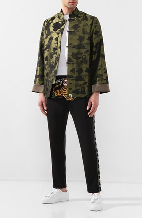 Мужская куртка BAPE зеленого цвета по цене 42450 руб., арт. 1G20140001 | Фото 2 Мужская куртка BAPE зеленого цвета, арт. 1G20140001 | Фото 2
