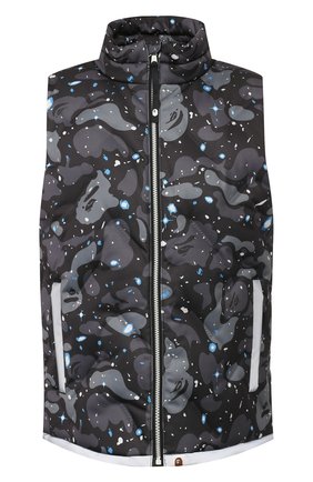 Мужской пуховый жилет BAPE черного цвета по цене 33550 руб., арт. 1G30140005 | Фото 1 Мужской пуховый жилет BAPE черного цвета, арт. 1G30140005 | Фото 1