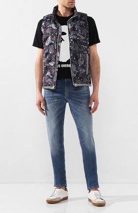 Мужской пуховый жилет BAPE черного цвета по цене 33550 руб., арт. 1G30140005 | Фото 2 Мужской пуховый жилет BAPE черного цвета, арт. 1G30140005 | Фото 2