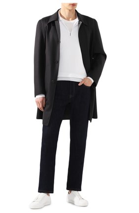 Мужское хлопковое поло KITON белого цвета по цене 99500 руб., арт. UK33LZ | Фото 2 Мужское хлопковое поло KITON белого цвета, арт. UK33LZ | Фото 2