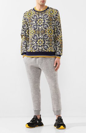 Мужской хлопковые джоггеры DSQUARED2 серого цвета по цене 37400 руб., арт. S78KB0032/S25148 | Фото 2 Мужской хлопковые джоггеры DSQUARED2 серого цвета, арт. S78KB0032/S25148 | Фото 2