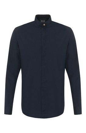 Мужская хлопковая рубашка GIORGIO ARMANI темно-синего цвета по цене 47700 руб., арт. 0SGCCZ10/TZ567 | Фото 1 Мужская хлопковая рубашка GIORGIO ARMANI темно-синего цвета, арт. 0SGCCZ10/TZ567 | Фото 1 (Материал внешний: Хлопок; Длина (для топов): Стандартные; Рукава: Длинные; Случай: Повседневный; Воротник: Мандарин; Принт: Однотонные; Манжеты: На пуговицах; Мужское Кросс-КТ: Рубашка-одежда; Региональные ограничения белый список (Axapta Mercury): RU)