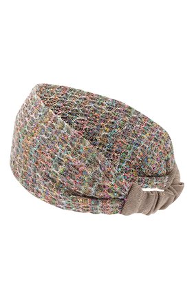 Женская повязка на голову MISSONI разноцветного цвета по цене 19350 руб., арт. MMS00001/BK00HS | Фото 2 Женская повязка на голову MISSONI разноцветного цвета, арт. MMS00001/BK00HS | Фото 2