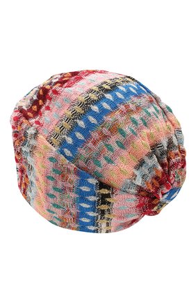 Женский тюрбан MISSONI разноцветного цвета по цене 20700 руб., арт. MMS00005/BR0088 | Фото 2 Женский тюрбан MISSONI разноцветного цвета, арт. MMS00005/BR0088 | Фото 2