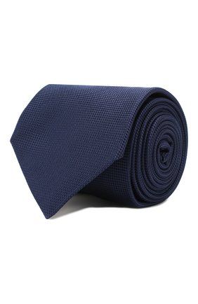 Мужской шелковый галстук CORNELIANI темно-синего цвета по цене 10550 руб., арт. 85U302-0120302/00 | Фото 1 Мужской шелковый галстук CORNELIANI темно-синего цвета, арт. 85U302-0120302/00 | Фото 1